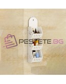 Стенна етажерка за окачване с 3 рафтове